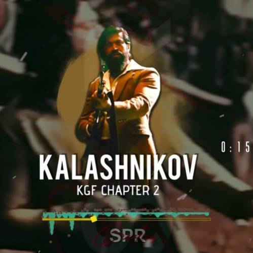 KGF Chapter 2 Kalashnikov BGM Poster